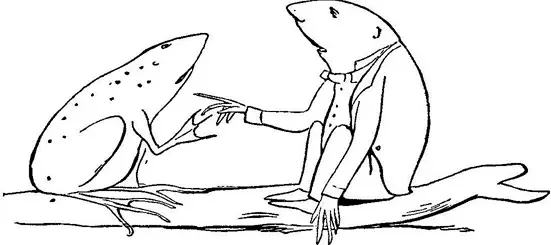 There was an old man in a Marsh Whose manners were futile and harsh He sate - фото 279