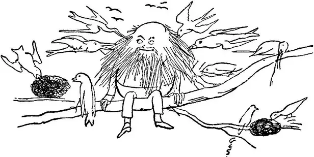 There was an old man in a tree Whose whiskers were lovely to see But the - фото 331