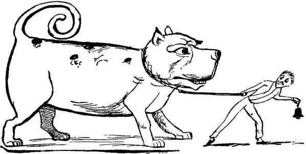 There was an old man of Ancona Who found a small dog with no owner Which he - фото 344