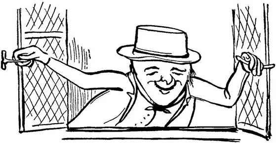 There was an old man of Spithead Who opened the window and said - фото 355