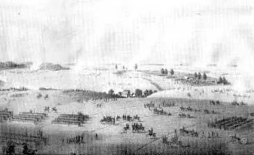 Баталия в Тарутине 1812 года октября 6 дня Литография С Шифляра с рисунка А - фото 49