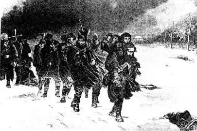 Отступление Французской армии из России в 1812 году Ксилография по оригиналу - фото 69