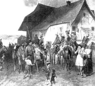 Виллевальде Б П Казаки и башкиры в Кельне Фрагмент 1888 г Глава 13 - фото 79