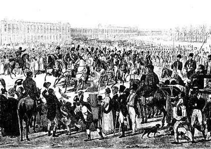 Вступление союзников в Париж 31 марта 1814 года Раскрашенная гравюра - фото 85