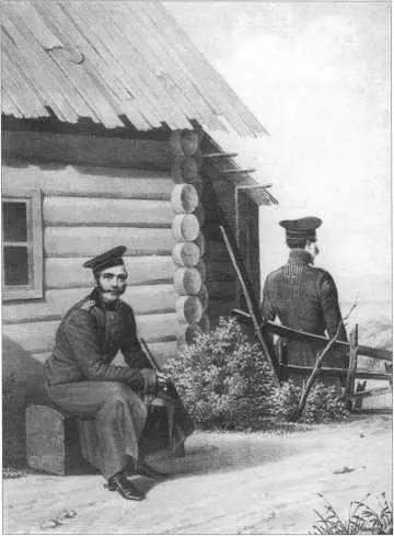 Рядовые конной артиллерии в 1811 г из книги Историческое описание одежды и - фото 16