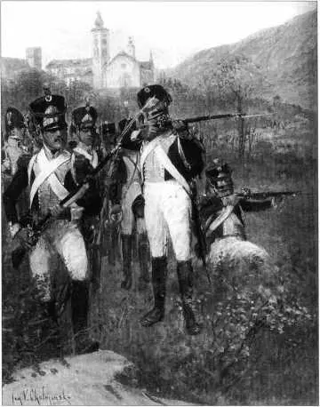 Я Шельминский Вольтижеры Висленского легиона 1812 г На крайне правом - фото 20