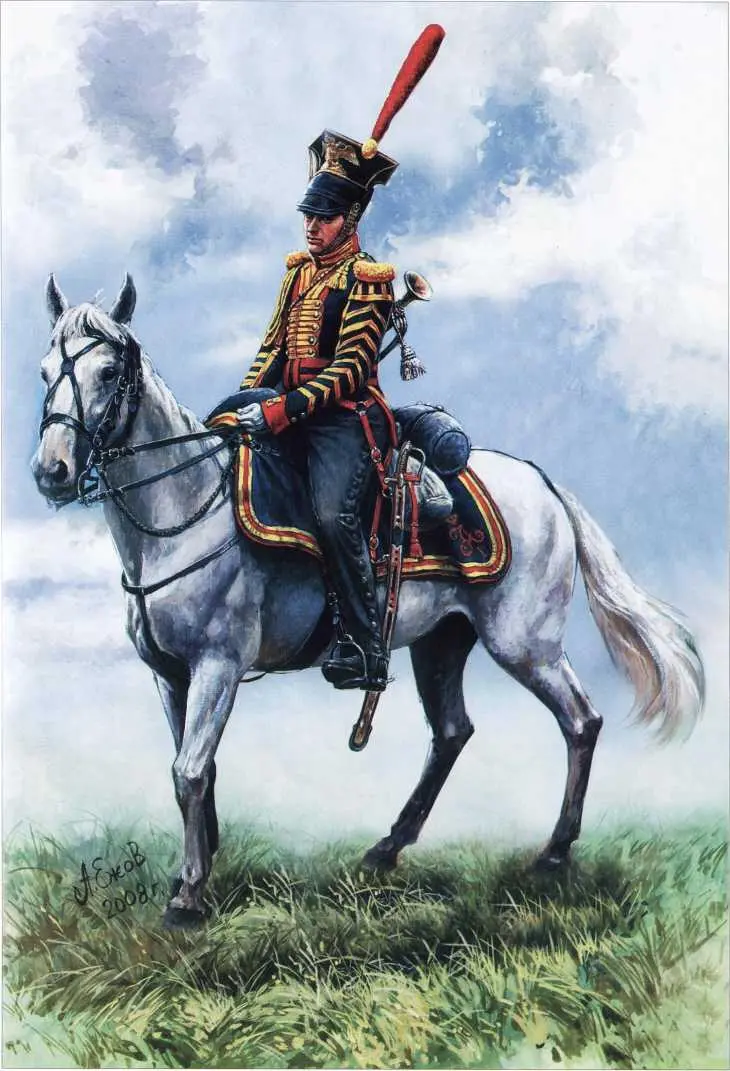 А Ежов Трубач лейбгвардии Уланского полка 1812 г А Ежов Офицер 2го - фото 42