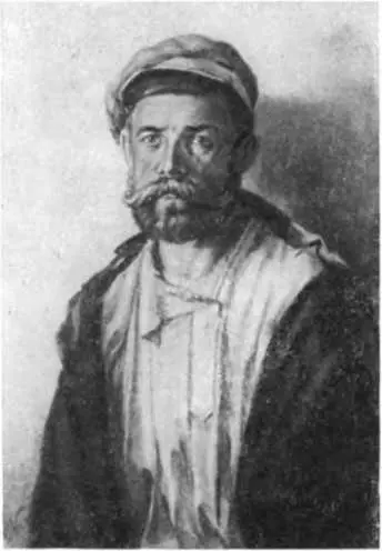 Портрет рабочего Художник Д К Крайнев 1913 г В украинской живописи - фото 61
