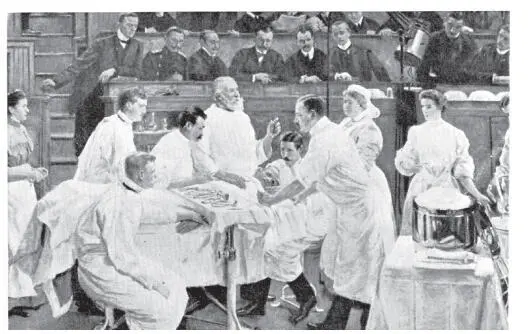 Лекционный зал Эрнста фон Бергмана 18361907 отца современных асептических - фото 24