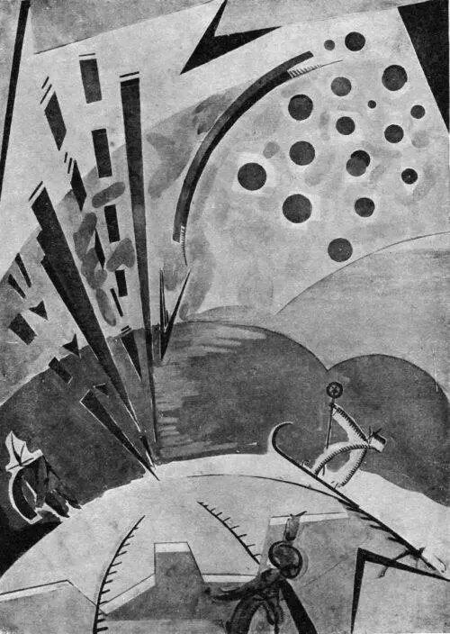 Ковчег Эскизы декораций В Маяковского к Мистериибуфф 1918 г Все объяснил - фото 16
