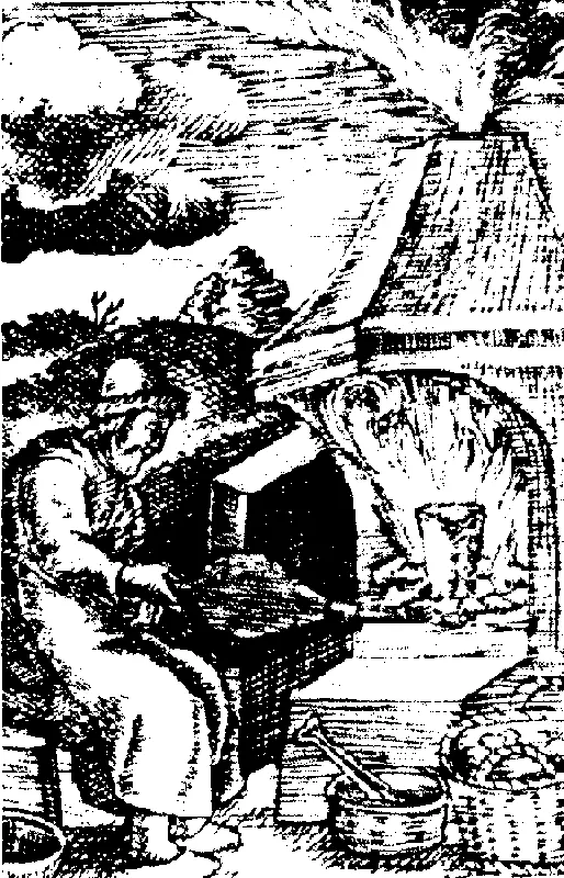 Мастер за работой Гравюра из книги Ифика иерополитика 1712 В связи с - фото 31