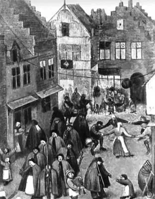 Битва Масленицы и Поста фрагмент 1559 Художественноисторический музей - фото 112