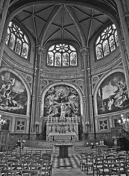 Церковь СенСюльпис внутреннее убранство Он учился вместе с Демуленом в лицее - фото 109