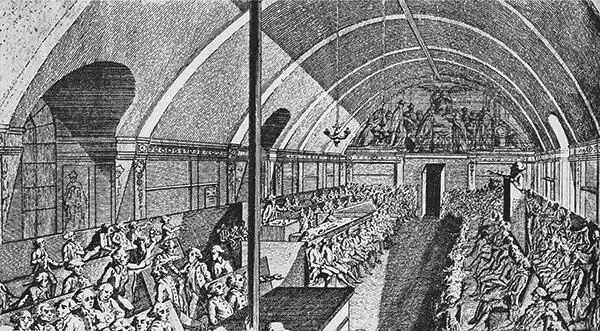 Заседание Якобинского клуба в зале монастыря Св Иакова 1 791 г После его - фото 129