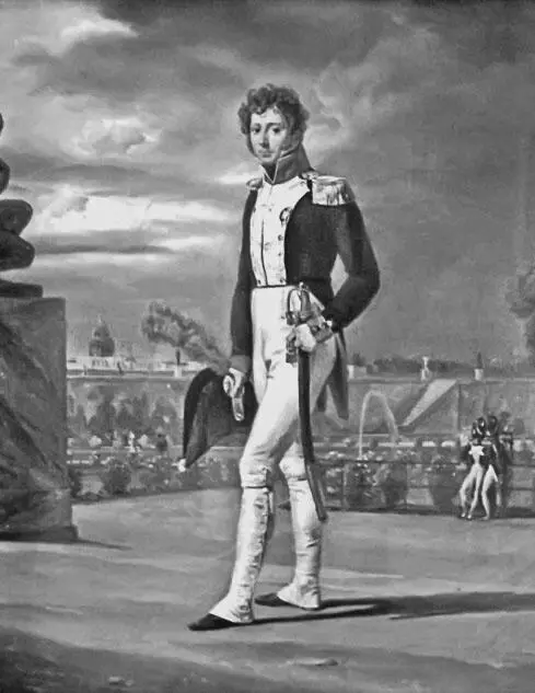 Офицер национальной гвардии в саду Тюильри 1814 г Орас Верне Лувр Штурм - фото 173