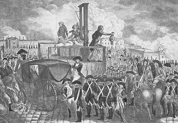 Казнь Людовика XVI Гравюра XVIII в События продолжали нестись Победитель - фото 192