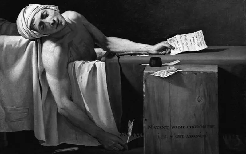 Смерть Марата Жак Луи Давид 1793 г Королевский музей изящных искусств - фото 194
