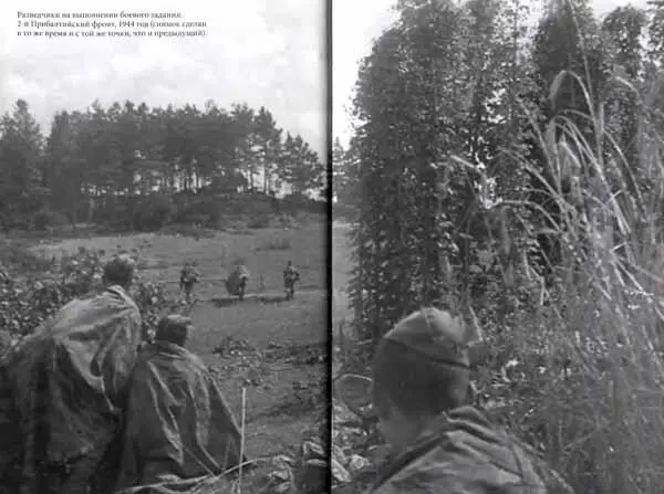 Разведчики на выполнении боевого задания 2й Прибалтийский фронт 1944 год - фото 36