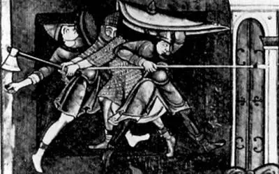 163 Атака ворот Миниатюра XII в Сельская община выступала хранителем не - фото 157