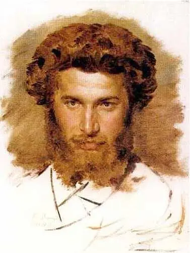 Виктор Васнецов Портрет Архипа Ивановича Куинджи 1863 Государственная - фото 3