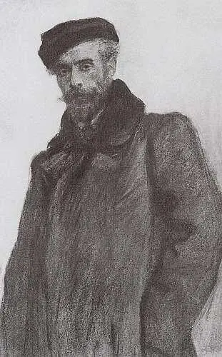 Валентин Серов Портрет Исаака Ильича Левитана 1900 Государственная - фото 98