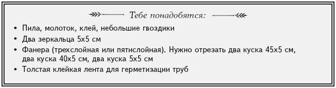 Сначала надо добыть два маленьких зеркальца В любой мастерской где режут - фото 197