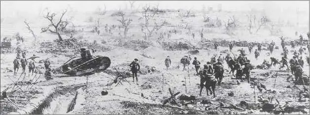 Пушечный танк М1917 на учениях американской армии Правительство США выдало - фото 171