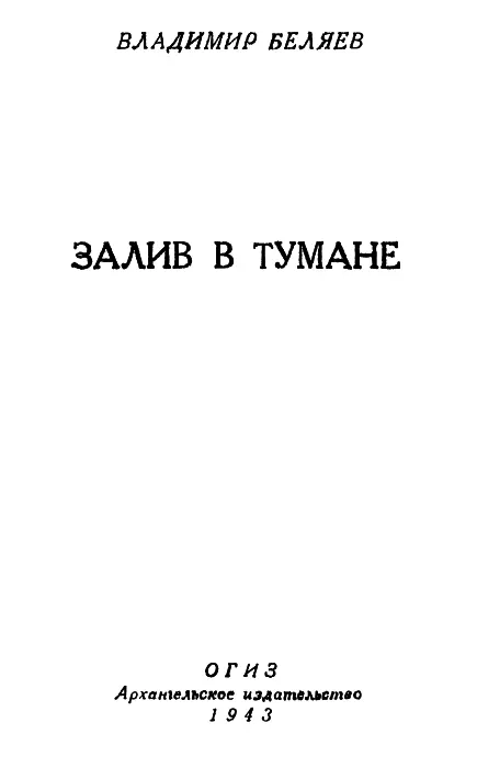 От автора Повесть Залив в тумане написана мною после того как я своими - фото 1