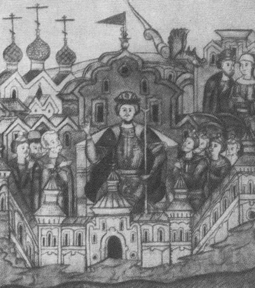 Муромский князь Миниатюра из Лицевого жития святых Петра и Февронии Первая - фото 3