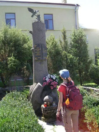 Вид КаменецПодольского понятное дело днем и памятник Михалу Володыевскому - фото 18