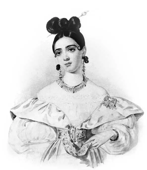Княжна Анна Давыдовна АбамелекБаратынская 18141889 фрейлина известная - фото 24