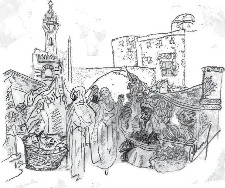 Аль Мажнун на рынке Аудагоста занят привычными делами ворует финики и - фото 4