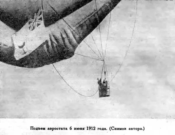 Подъем аэростата 6 июня 1912 года Снимок автора Ко мне подошел командир - фото 45
