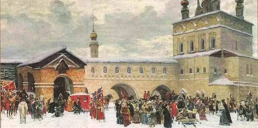 Н Соломин Приезд Ивана III на богомолье Всей душой хотел русский человек - фото 78