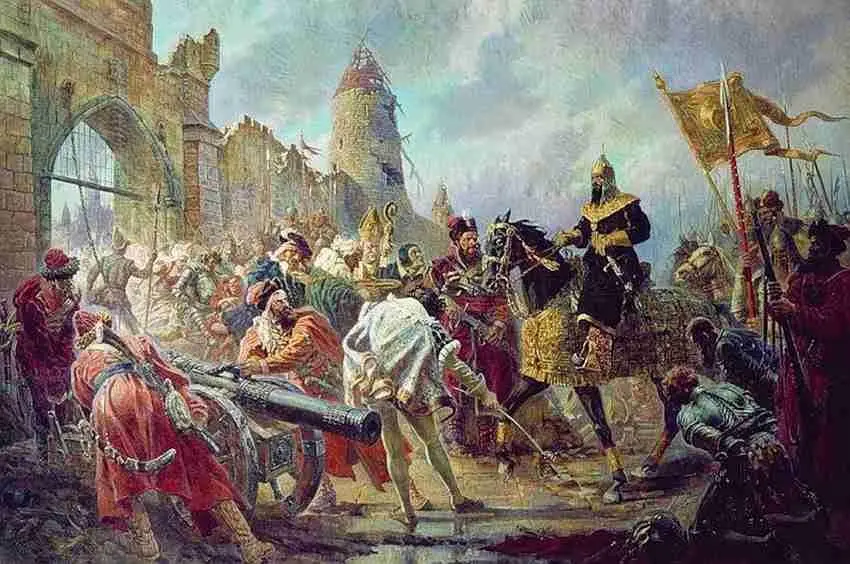 П СоколовСкаля Взятие Иваном Грозным ливонской крепости Кокенгаузен - фото 179