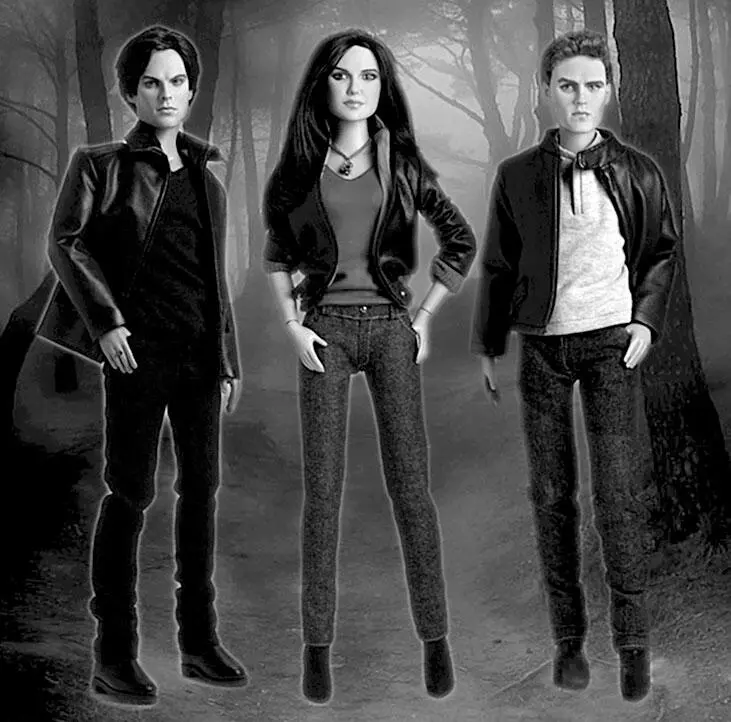 Создатели сериала Дневники вампира выпустили серию кукол похожих на главных - фото 76