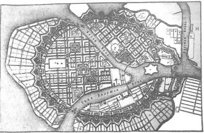 План Петербурга разработанный Ж Б Леблоном В 1716 году спустя 13 лет после - фото 19