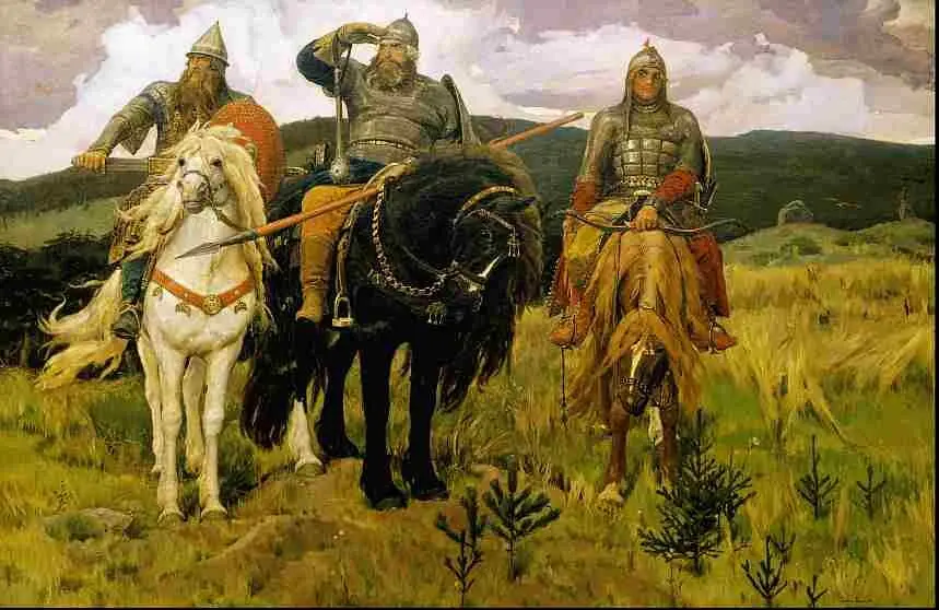 В Васнецов Богатыри Святой равноапостольный князь Владимир Икона Подвиги - фото 99