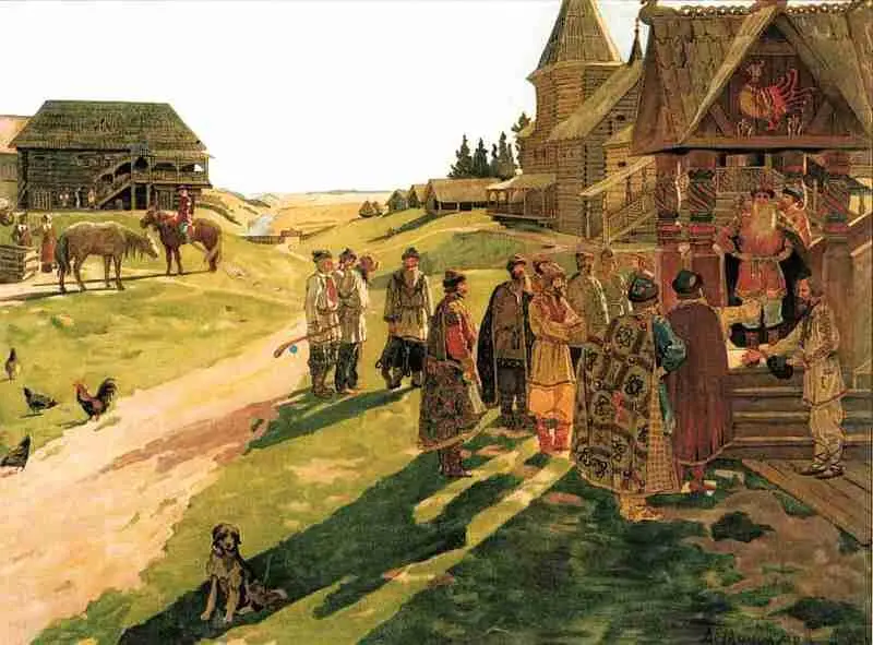 А Максимов В усадьбе князя Был раз в Новгороде такой случай 1218 год - фото 177