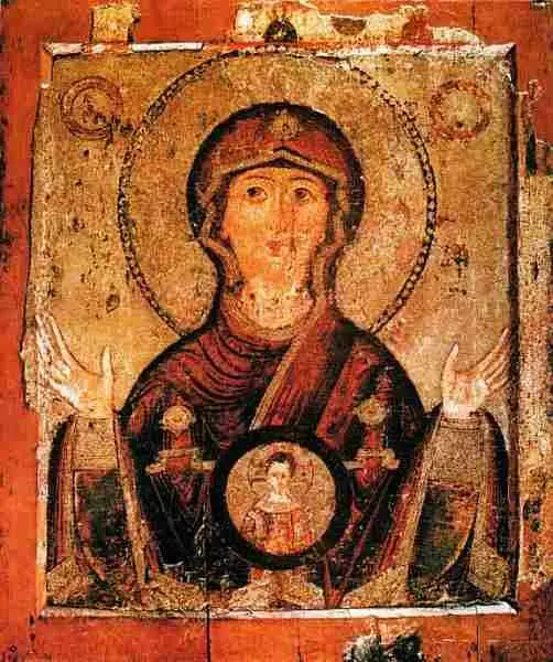 Богоматерь Знамение Икона XII века Скоро однако новгородцам пришлось искать - фото 180