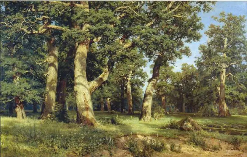 Дубовая роща 1887 Тевтобургский лес 1865 В начале XX века возникали - фото 44