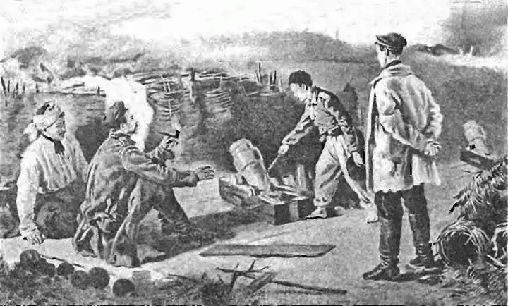 Юный защитник Севастополя матросский сын Николай Пищенко Рисунок ВЕ - фото 81