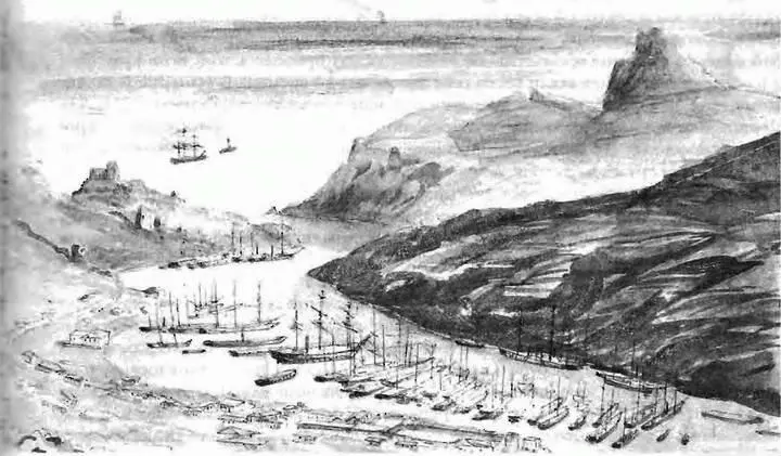 Балаклава 1855 г Рисунок английского капитана Дж Голдсмита 1855 г Что - фото 88