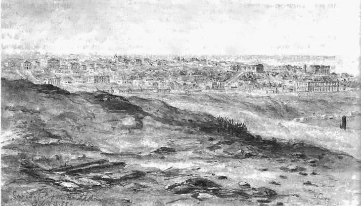 Вид на Севастополь со стороны 3го бастиона 1855 г Рисунок английского - фото 89