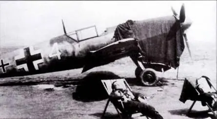 Bf 109F2 Желтая 4 из 12JG 51 осень 1941 года Мистические события - фото 171