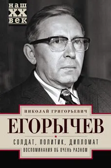 Николай Егорычев - Солдат. Политик. Дипломат. Воспоминания об очень разном