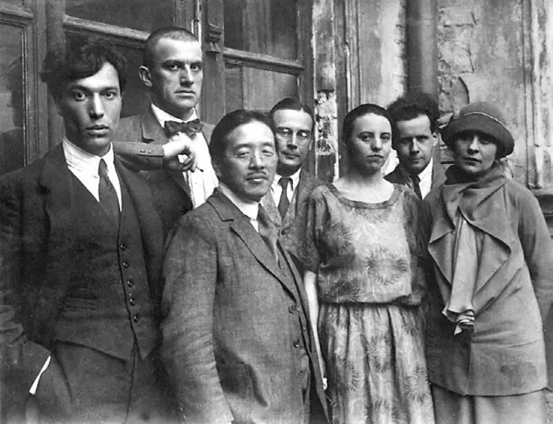 Слева направо Борис Пастернак Владимир Маяковский Тамизи Найто Арсений - фото 14
