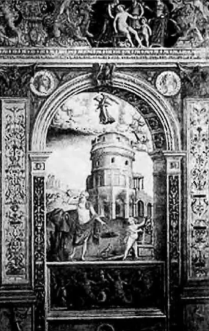 Рис 058 Созвездие Девы в Зале Зодиака Фальконетто Palazzo dAгсо Mantova - фото 62