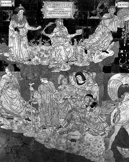 Рис 13 Старинная мозаика пола в Сиенском соборе Тоскана Италия - фото 92