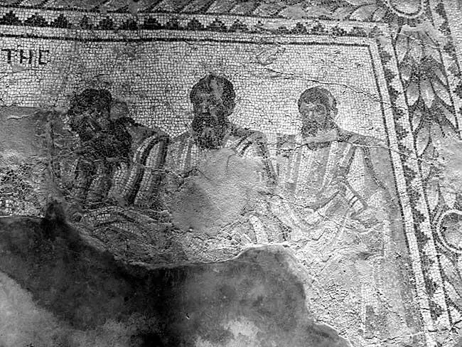 Рис 149 Три мужские фигуры справа от Сократа на античной христианской - фото 138